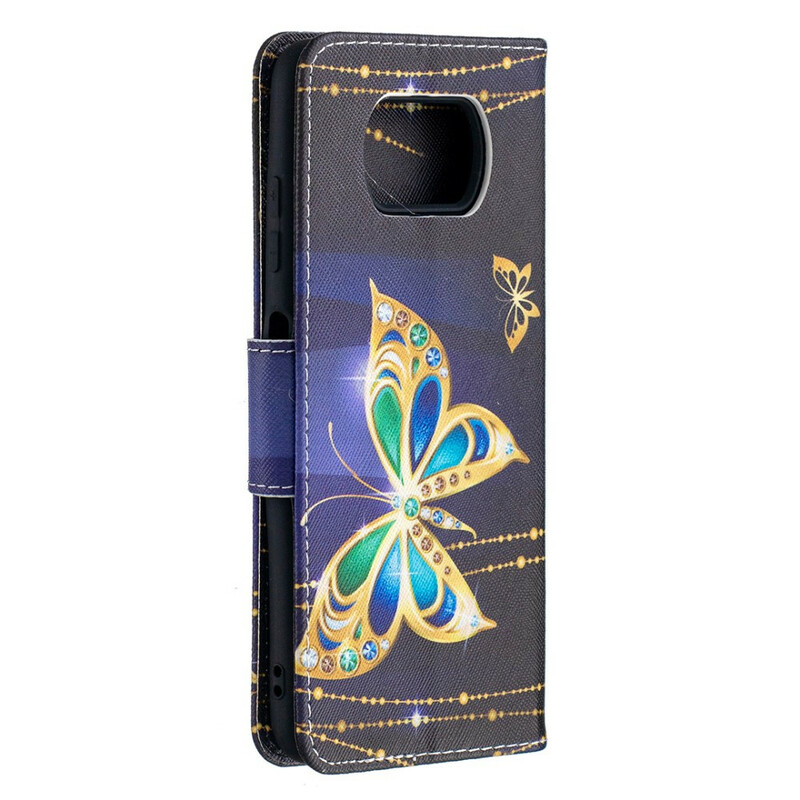 Housse Xiaomi Poco X3 Papillons Magiques
