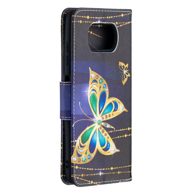 Housse Xiaomi Poco X3 Papillons Magiques Housse Xiaomi Poco X3 Papillons Magiques