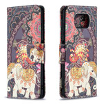 Housse Xiaomi Poco X3 Éléphants Indiens Housse Xiaomi Poco X3 Éléphants Indiens