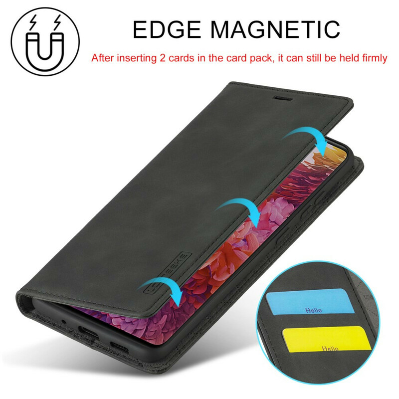 Flip Cover Samsung Galaxy S20 FE LC.IMEEKE Effet Cuir Flip Cover Samsung Galaxy S20 FE LC.IMEEKE Effet Cuir