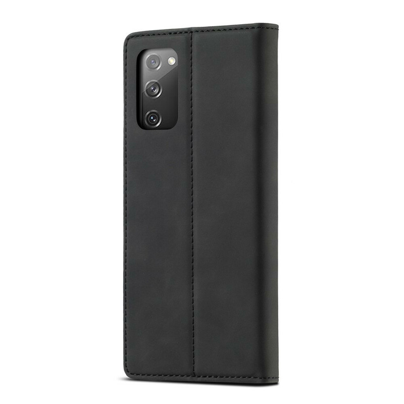 Flip Cover Samsung Galaxy S20 FE LC.IMEEKE Effet Cuir Flip Cover Samsung Galaxy S20 FE LC.IMEEKE Effet Cuir