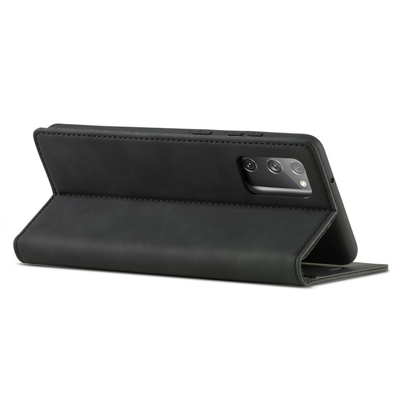 Flip Cover Samsung Galaxy S20 FE LC.IMEEKE Effet Cuir Flip Cover Samsung Galaxy S20 FE LC.IMEEKE Effet Cuir