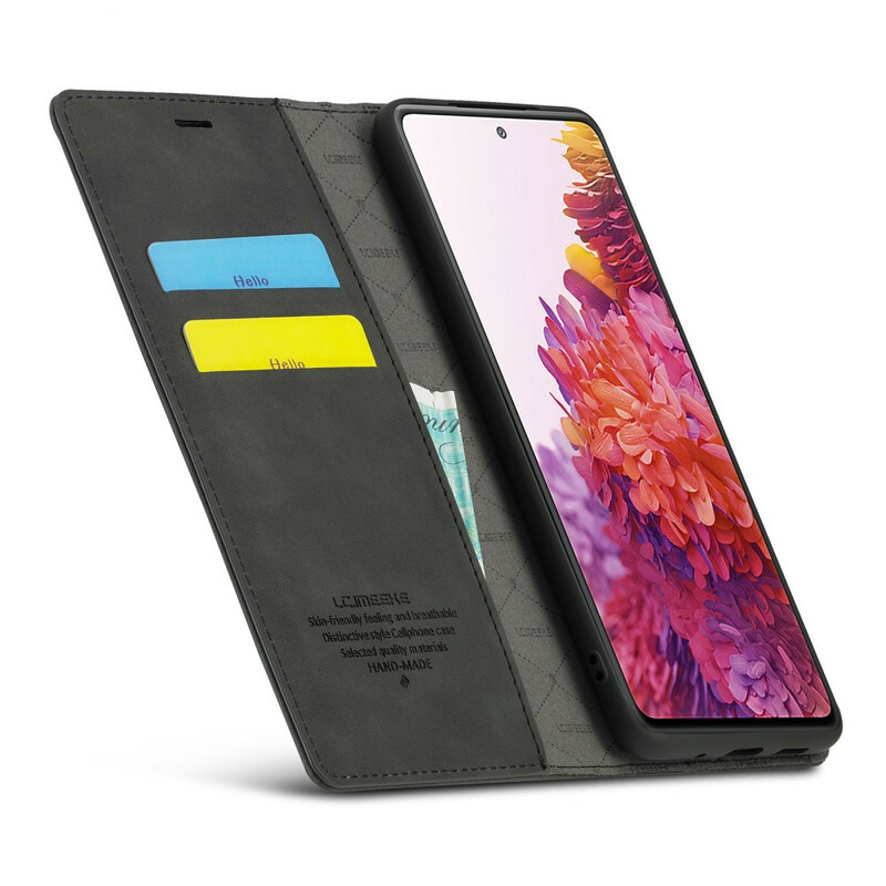 Flip Cover Samsung Galaxy S20 FE LC.IMEEKE Effet Cuir Flip Cover Samsung Galaxy S20 FE LC.IMEEKE Effet Cuir
