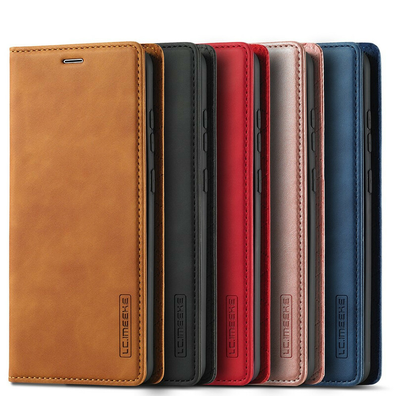Flip Cover Samsung Galaxy S20 FE LC.IMEEKE Effet Cuir Flip Cover Samsung Galaxy S20 FE LC.IMEEKE Effet Cuir
