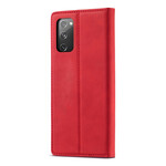 Flip Cover Samsung Galaxy S20 FE LC.IMEEKE Effet Cuir