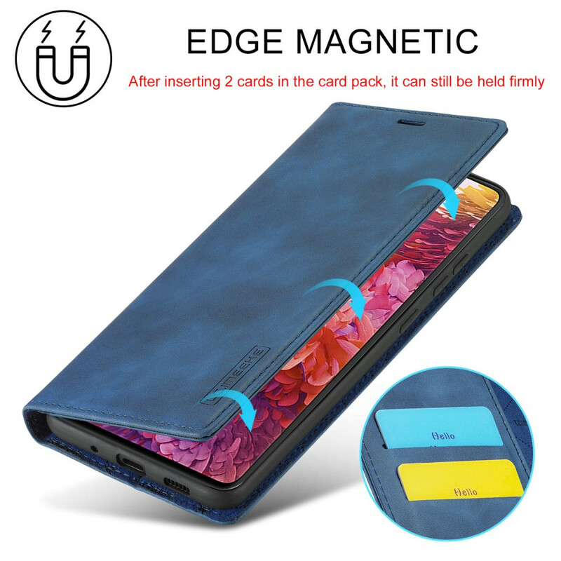 Flip Cover Samsung Galaxy S20 FE LC.IMEEKE Effet Cuir Flip Cover Samsung Galaxy S20 FE LC.IMEEKE Effet Cuir