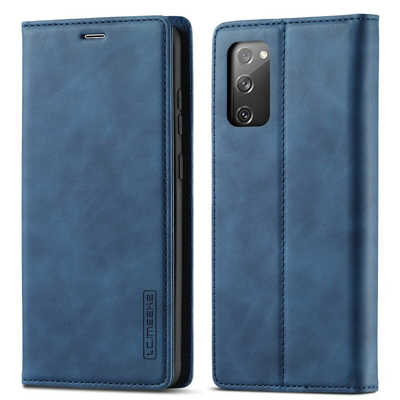 Flip Cover Samsung Galaxy S20 FE LC.IMEEKE Effet Cuir Flip Cover Samsung Galaxy S20 FE LC.IMEEKE Effet Cuir