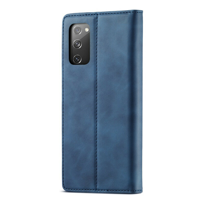 Flip Cover Samsung Galaxy S20 FE LC.IMEEKE Effet Cuir Flip Cover Samsung Galaxy S20 FE LC.IMEEKE Effet Cuir