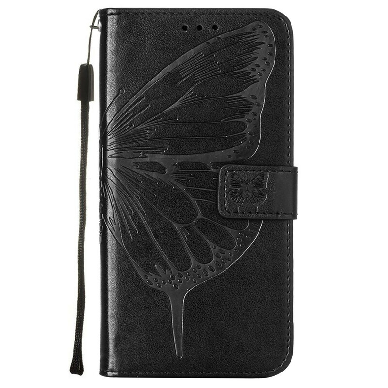 Housse Xiaomi Poco X3 Papillon Design avec Lanière Housse Xiaomi Poco X3 Papillon Design avec Lanière