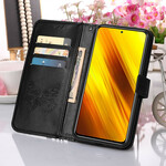 Housse Xiaomi Poco X3 Papillon Design avec Lanière Housse Xiaomi Poco X3 Papillon Design avec Lanière
