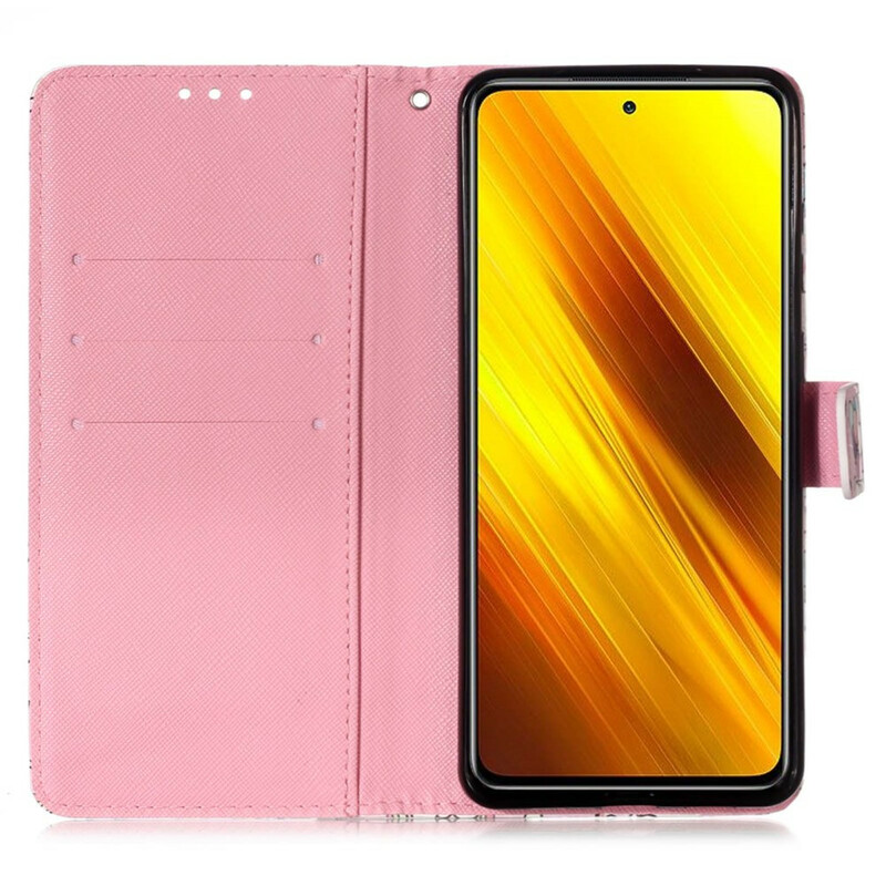 Housse Xiaomi Poco X3 Papillons Rouges Housse Xiaomi Poco X3 Papillons Rouges