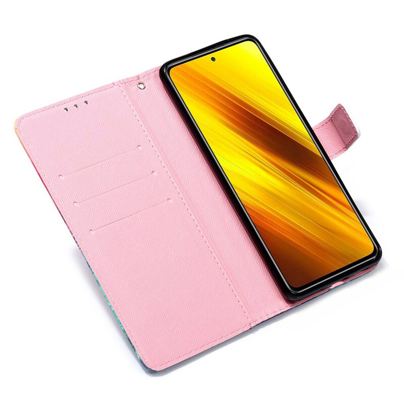 Housse Xiaomi Poco X3 Papillons Rouges Housse Xiaomi Poco X3 Papillons Rouges