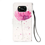 Housse Xiaomi Poco X3 Coquelicot Aquarelle Housse Xiaomi Poco X3 Coquelicot Aquarelle