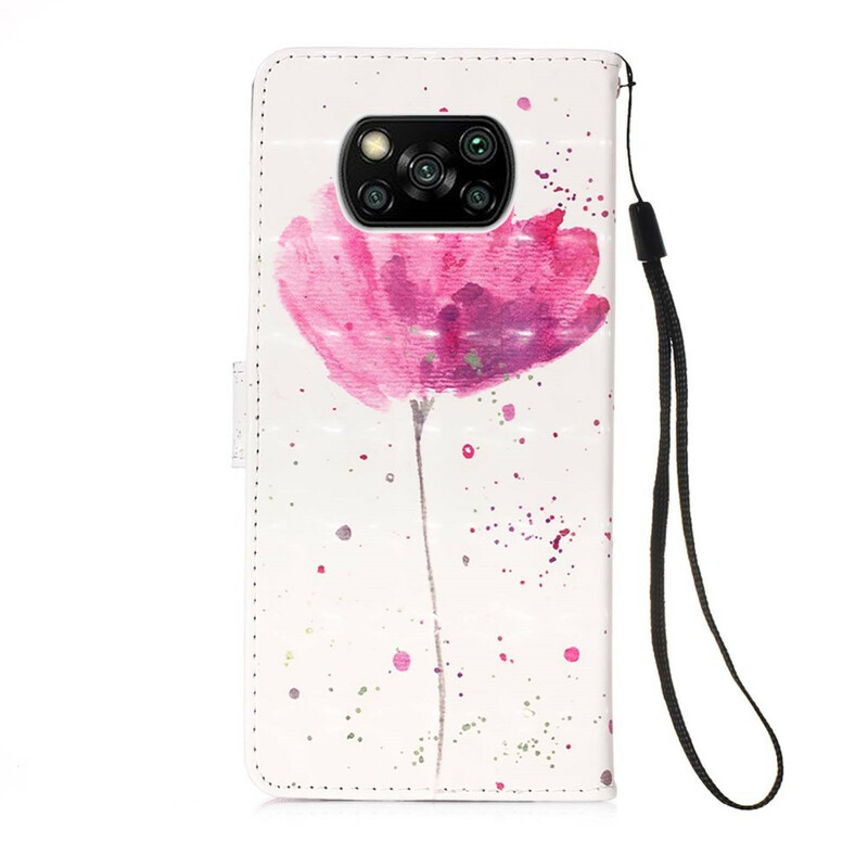 Housse Xiaomi Poco X3 Coquelicot Aquarelle Housse Xiaomi Poco X3 Coquelicot Aquarelle