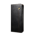 Flip Cover Samsung Galaxy S20 FE Simili Cuir Ciré Flip Cover Samsung Galaxy S20 FE Simili Cuir Ciré