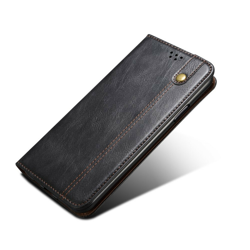 Flip Cover Samsung Galaxy S20 FE Simili Cuir Ciré Flip Cover Samsung Galaxy S20 FE Simili Cuir Ciré