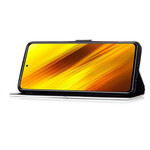 Housse Xiaomi Poco X3 Fleurs Bleues Housse Xiaomi Poco X3 Fleurs Bleues