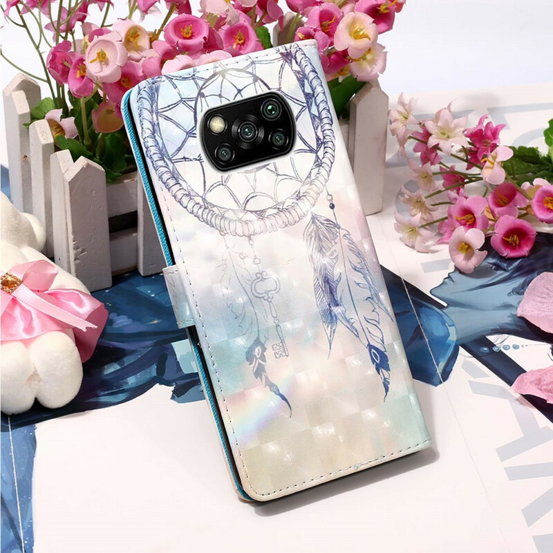 Housse Xiaomi Poco X3 Attrape Rêves Aquarelle Housse Xiaomi Poco X3 Attrape Rêves Aquarelle