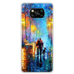 Coque Xiaomi Poco X3 Promenade en Famille Coque Xiaomi Poco X3 Promenade en Famille