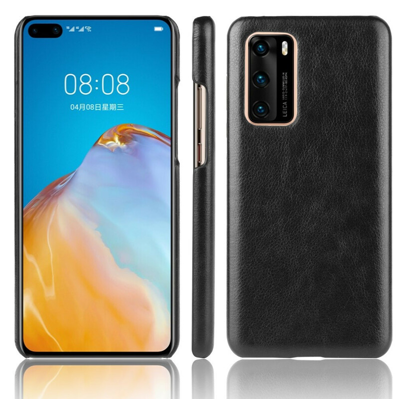 Coque Huawei P40 Effet Cuir Litchi Performance Coque Huawei P40 Effet Cuir Litchi Performance