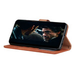 Housse Huawei P40 Simili Cuir Fendu Rétro KHAZNEH Housse Huawei P40 Simili Cuir Fendu Rétro KHAZNEH