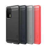 Coque Huawei P40 Fibre Carbone Brossée MOFI Coque Huawei P40 Fibre Carbone Brossée MOFI