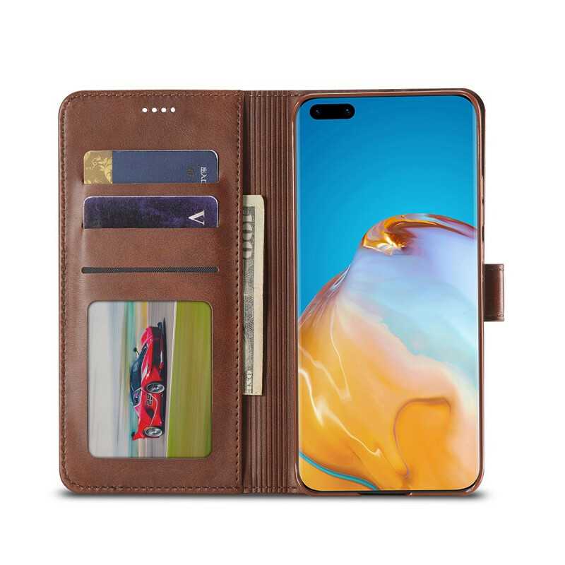 Housse Huawei P40 LC.IMEEKE Effet Cuir Housse Huawei P40 LC.IMEEKE Effet Cuir