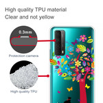 Coque Huawei P Smart 2021 Chat sous l'Arbre Coque Huawei P Smart 2021 Chat sous l'Arbre