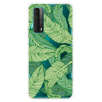 Coque Huawei P Smart 2021 Transparente Feuilles Graphiques Coque Huawei P Smart 2021 Transparente Feuilles Graphiques