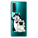 Coque Huawei P Smart 2021 Drôle de Chiens