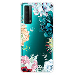Coque Huawei P Smart 2021 Transparente Fleurs Aquarelle Coque Huawei P Smart 2021 Transparente Fleurs Aquarelle