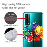 Coque Huawei P Smart 2021 Transparente Arbre Aquarelle Coque Huawei P Smart 2021 Transparente Arbre Aquarelle