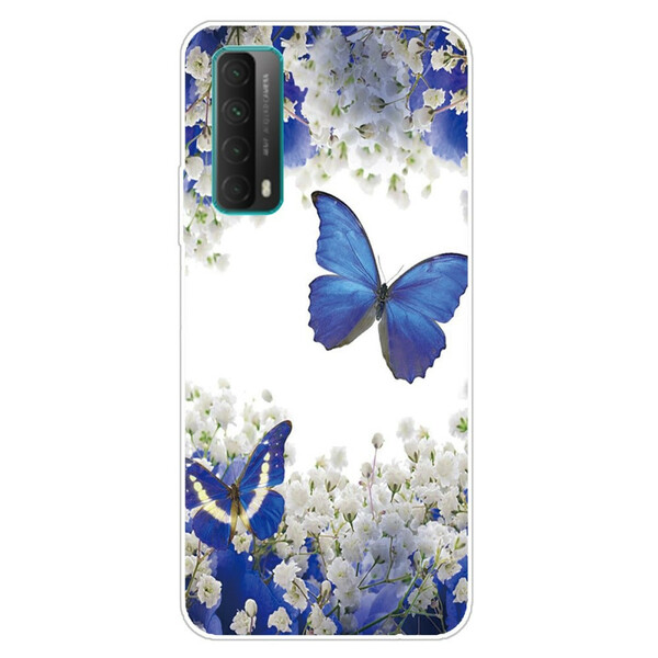 Coque Huawei P Smart 2021 Papillons