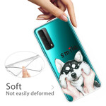 Coque Huawei P Smart 2021 Tête de Loup and Smile Coque Huawei P Smart 2021 Tête de Loup and Smile