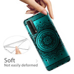 Coque Huawei P Smart 2021 Transparente Fleurs Mandala Coque Huawei P Smart 2021 Transparente Fleurs Mandala