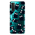 Coque Huawei P Smart 2021 Multiples Chats Noirs Coque Huawei P Smart 2021 Multiples Chats Noirs