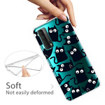 Coque Huawei P Smart 2021 Multiples Chats Noirs Coque Huawei P Smart 2021 Multiples Chats Noirs