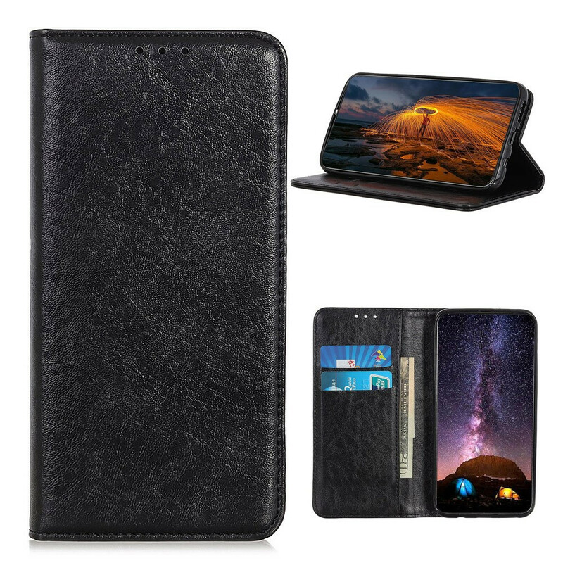 Flip Cover Huawei P Smart 2021 Style Cuir Sobriété Flip Cover Huawei P Smart 2021 Style Cuir Sobriété