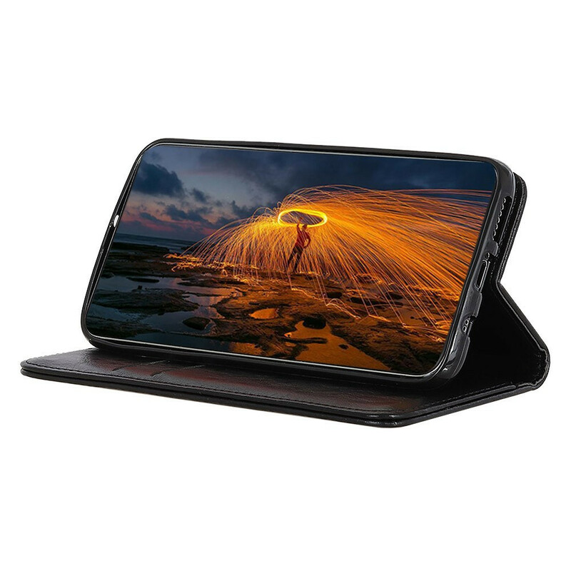 Flip Cover Huawei P Smart 2021 Style Cuir Sobriété Flip Cover Huawei P Smart 2021 Style Cuir Sobriété