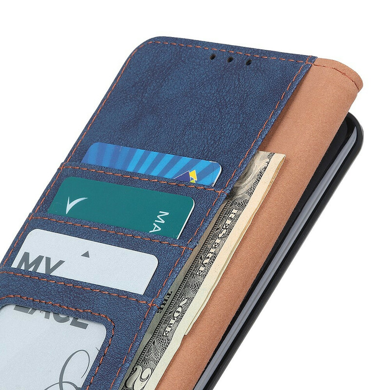 Housse Huawei P Smart 2021 Simili Cuir Fendu Rétro KHAZNEH Housse Huawei P Smart 2021 Simili Cuir Fendu Rétro KHAZNEH