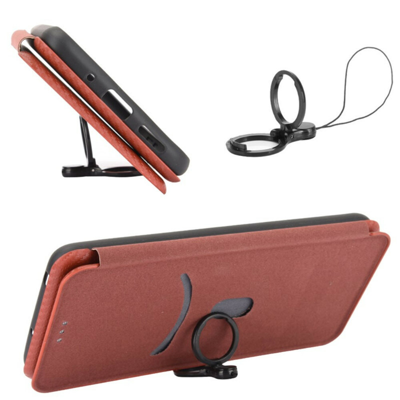 Flip Cover Huawei P Smart 2021 Fibre Carbone Flip Cover Huawei P Smart 2021 Fibre Carbone