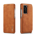 Flip Cover Huawei P40 LC.IMEEKE Effet Cuir Flip Cover Huawei P40 LC.IMEEKE Effet Cuir