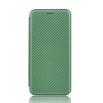 Flip Cover Xiaomi Mi 10T Lite Fibre Carbone avec Anneau Support Flip Cover Xiaomi Mi 10T Lite Fibre Carbone avec Anneau Support