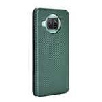 Flip Cover Xiaomi Mi 10T Lite Fibre Carbone avec Anneau Support Flip Cover Xiaomi Mi 10T Lite Fibre Carbone avec Anneau Support
