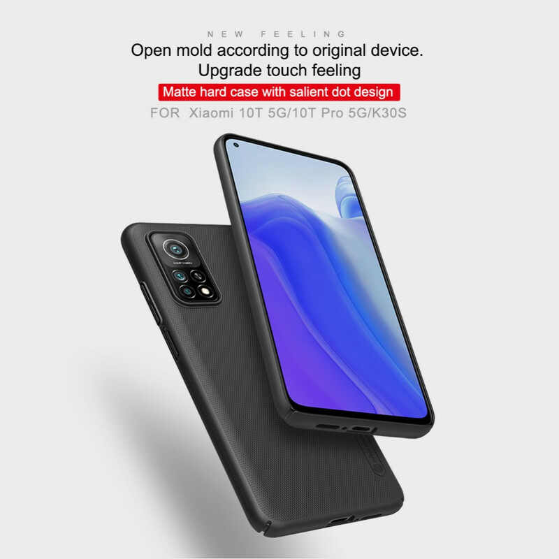 Coque Xiaomi Mi 10T / 10T Pro Rigide Givré Nillkin Coque Xiaomi Mi 10T / 10T Pro Rigide Givré Nillkin
