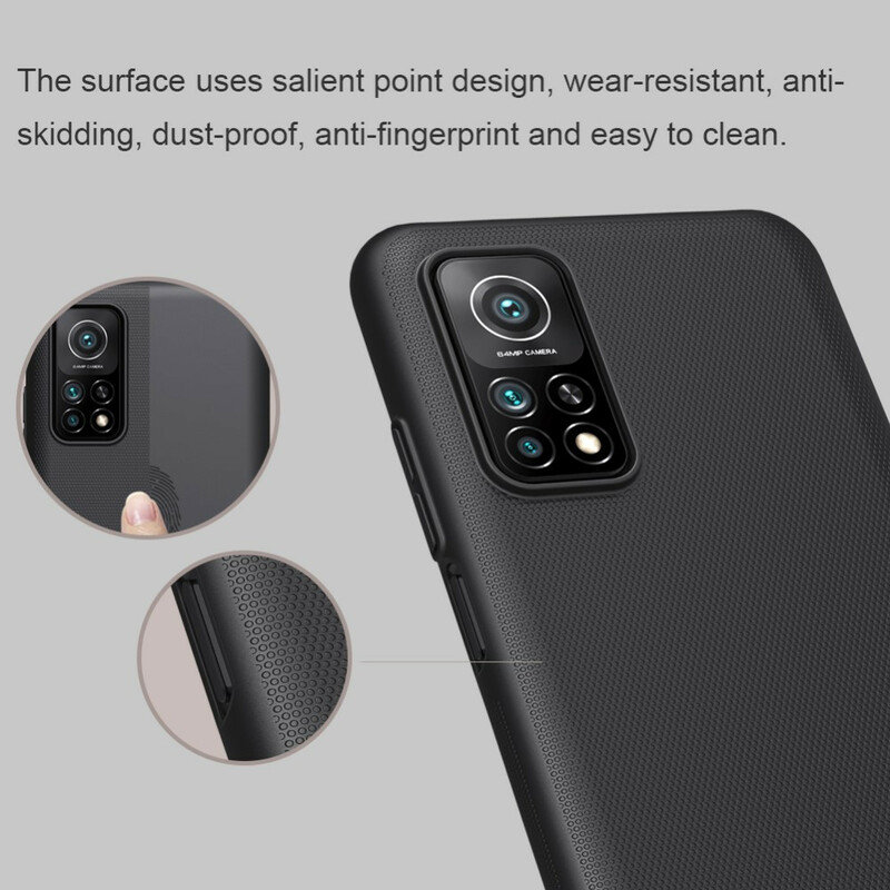 Coque Xiaomi Mi 10T / 10T Pro Rigide Givré Nillkin Coque Xiaomi Mi 10T / 10T Pro Rigide Givré Nillkin