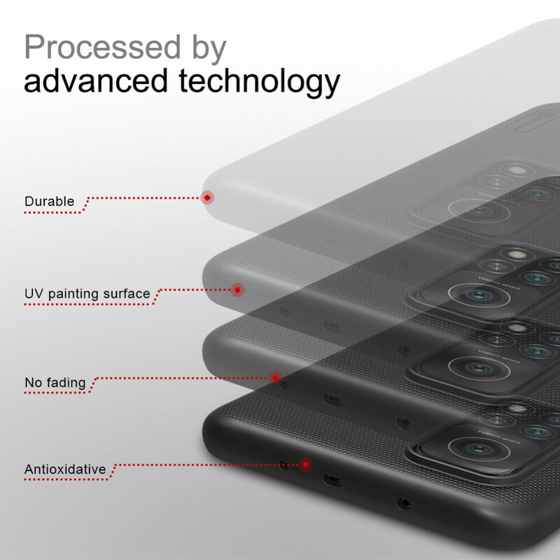 Coque Xiaomi Mi 10T / 10T Pro Rigide Givré Nillkin Coque Xiaomi Mi 10T / 10T Pro Rigide Givré Nillkin