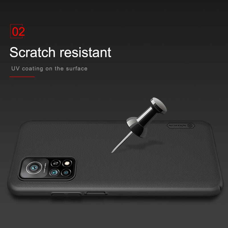 Coque Xiaomi Mi 10T / 10T Pro Rigide Givré Nillkin Coque Xiaomi Mi 10T / 10T Pro Rigide Givré Nillkin