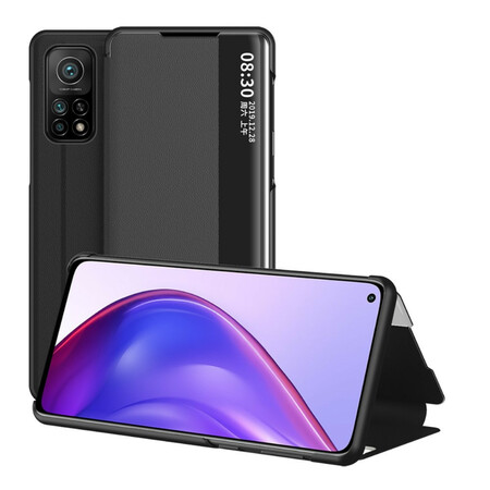 View Cover Xiaomi Mi 10T / 10T Pro Simili Cuir Texturé