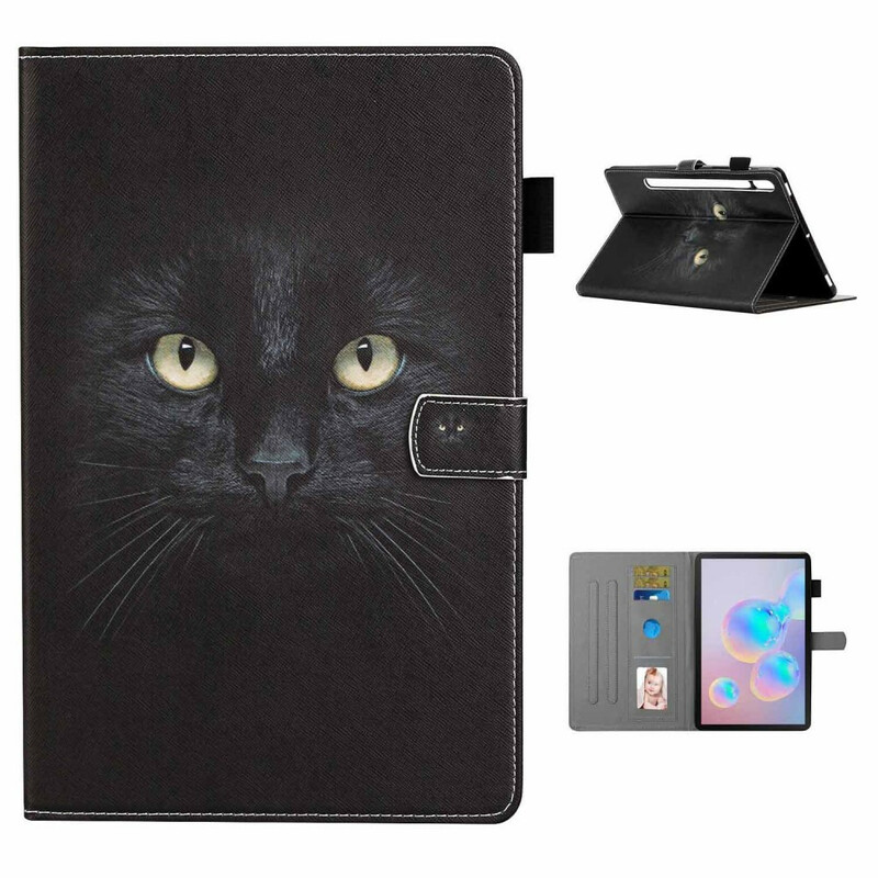 Housse Samsung Galaxy Tab S7 Chat Noir Housse Samsung Galaxy Tab S7 Chat Noir